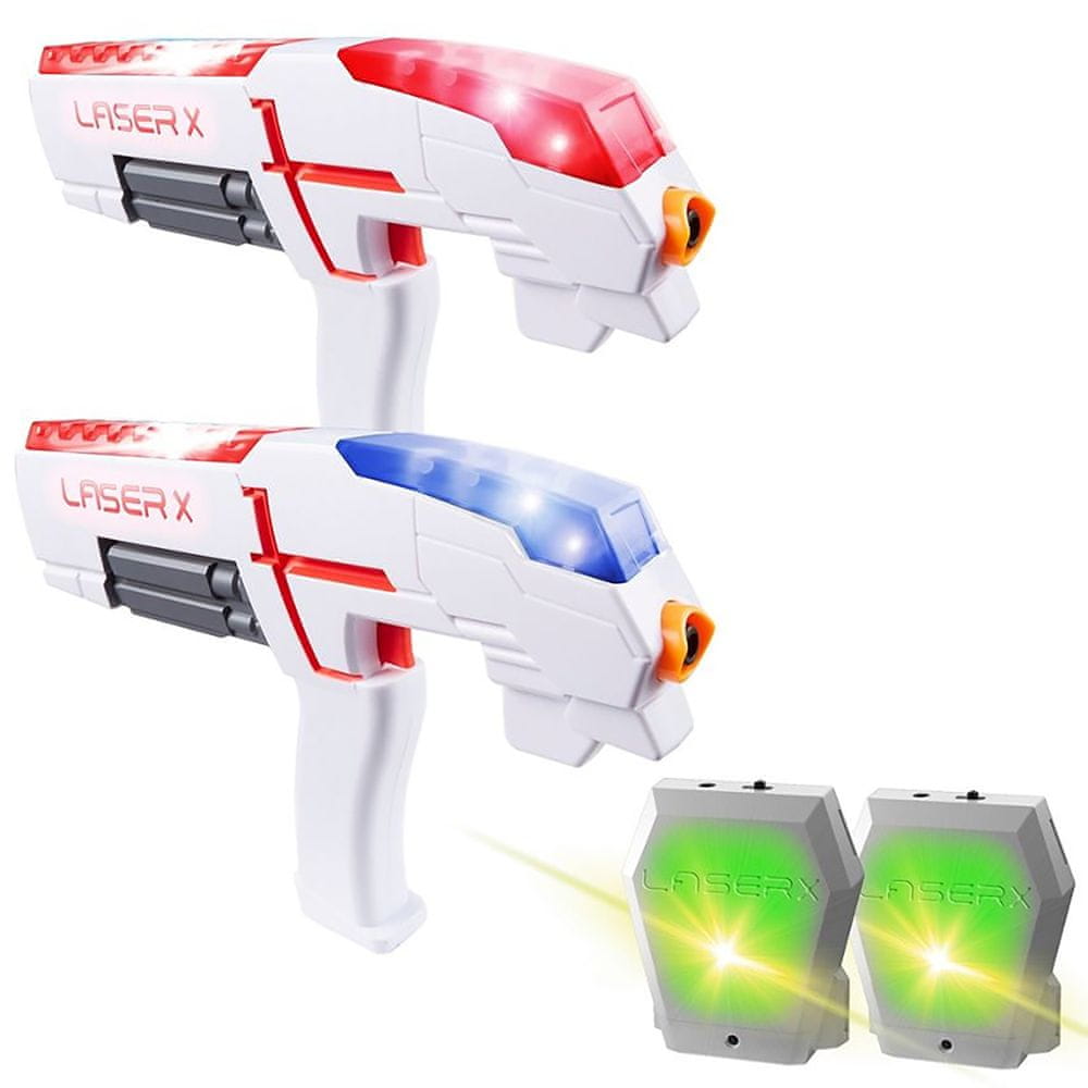 Laser X Pistole na infračervené paprsky – dvojitá sada